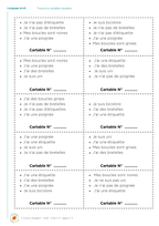 Trouve le cartable mystère