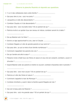 Le vocabulaire de la famille