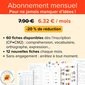 Abonnement mensuel Mission Langage