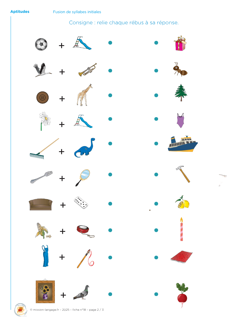 Fusion de syllabes initiales