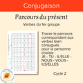 Parcours du présent - Verbes du 1er groupe