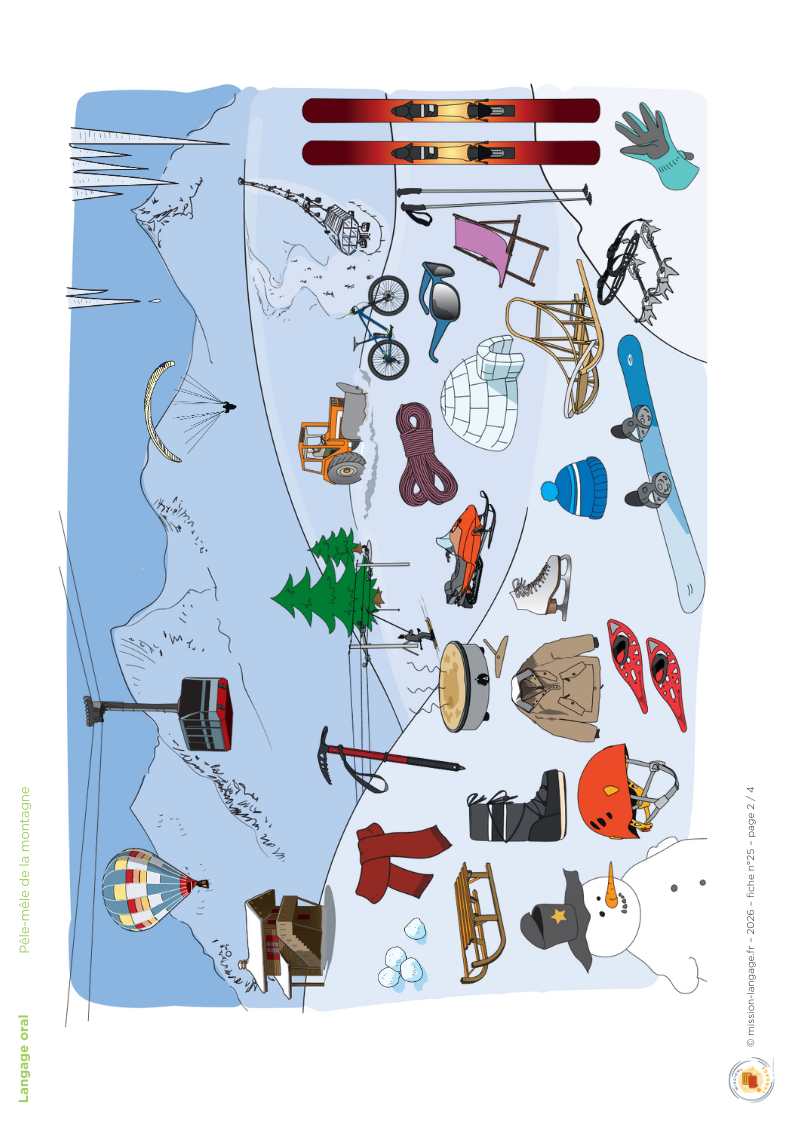 Pêle-mêle de la montagne