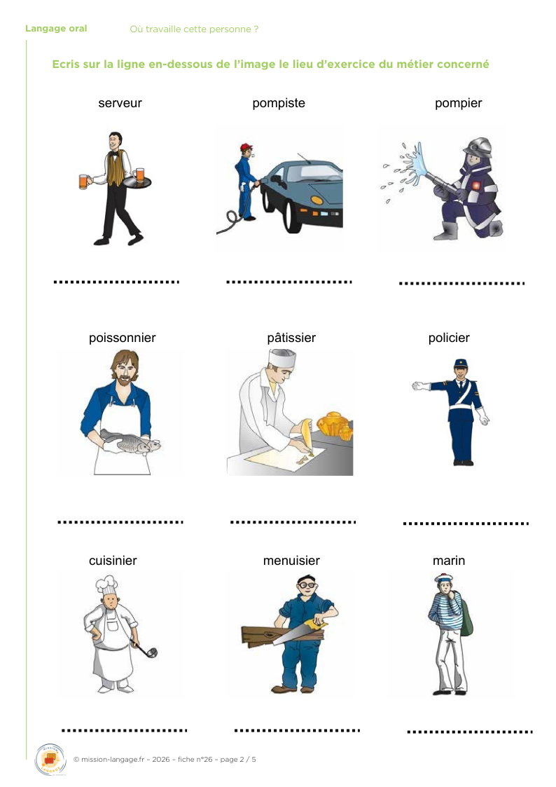 Où travaille cette personne ?