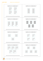 Quelle est la multiplication ?