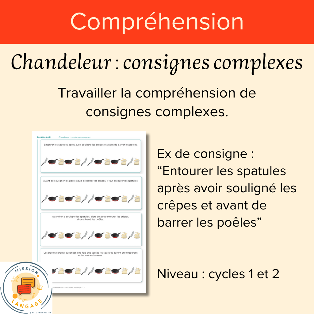 Chandeleur : consignes complexes