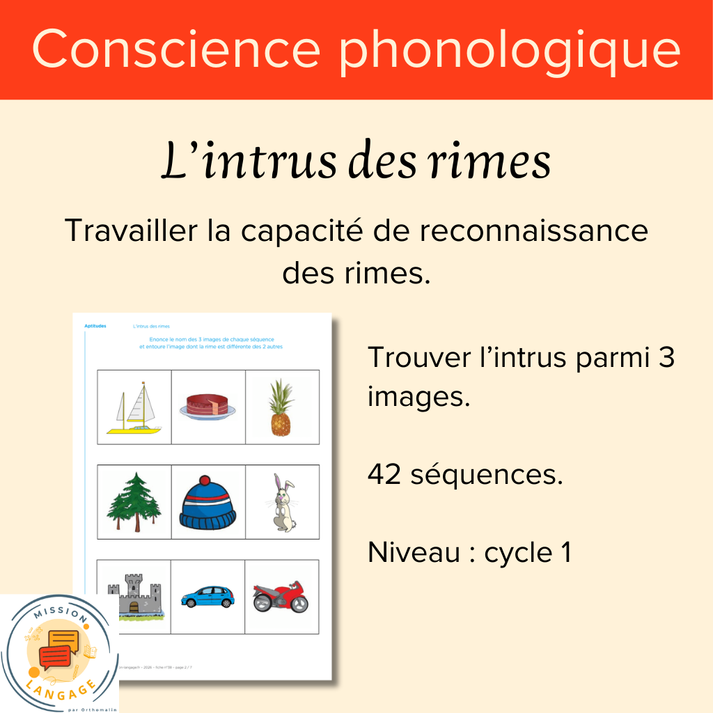 L’intrus des rimes