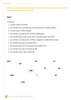 Trouve le nombre mystère !
