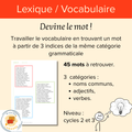 Devine le mot !