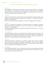 A la recherche des synonymes !