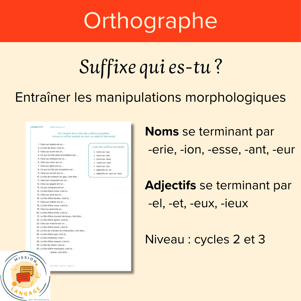 Suffixe qui es-tu ?