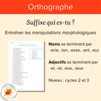 Suffixe qui es-tu ?