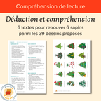 Sapin mystère : jeu de “qui est-ce ?”