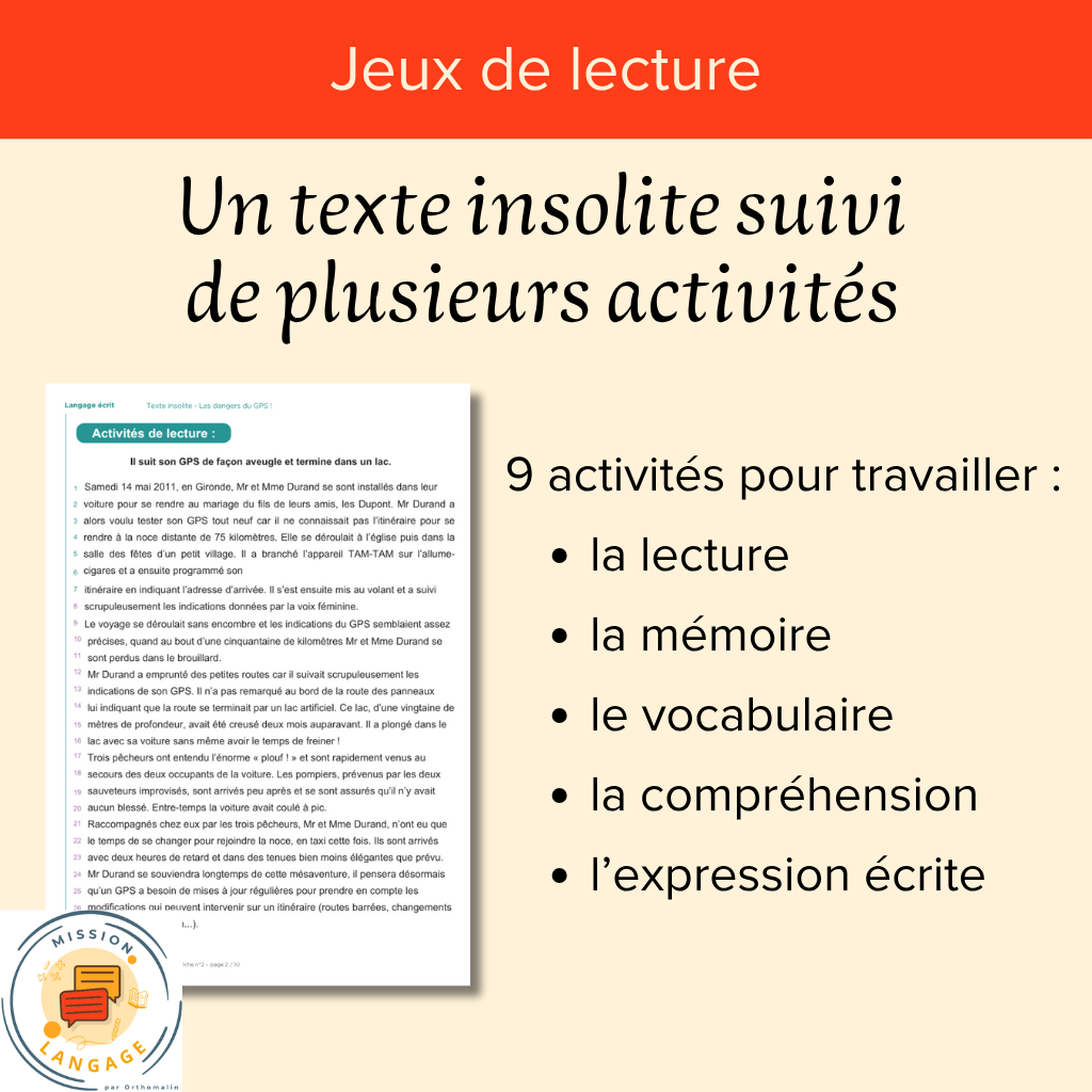 Texte insolite - Les dangers du GPS
